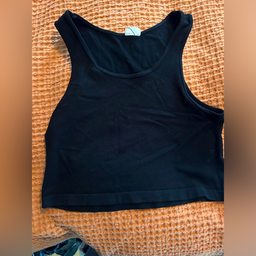 Cest moi, crop tank top, size small